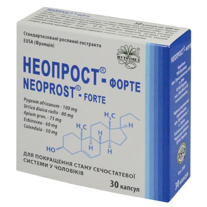Світлина Неопрост-форте капсули 400 мг №30